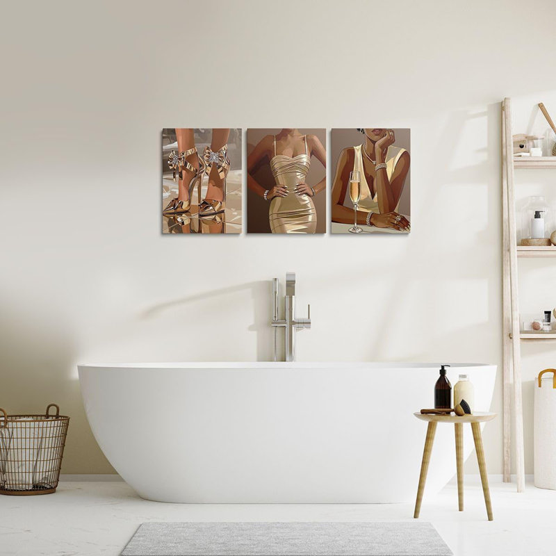 3 Piece Wrapped Canvas Print