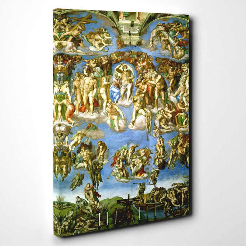 Michelangelo - Wrapped Canvas Painting, 76cm H x 50cm W
