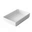 Ensemble de 3 armoires coulissantes, tiroirs profonds de 15,7 po pour armoires, tiroirs coulissants pour armoires de cuisine, organisateur d'armoire de salle de bain, garde-manger (blanc)