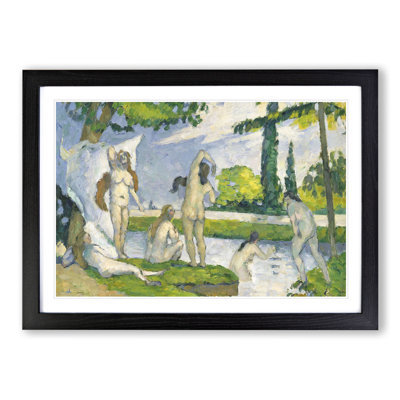 Bathers Vol.1 by Paul Cezanne - Picture Frame Painting