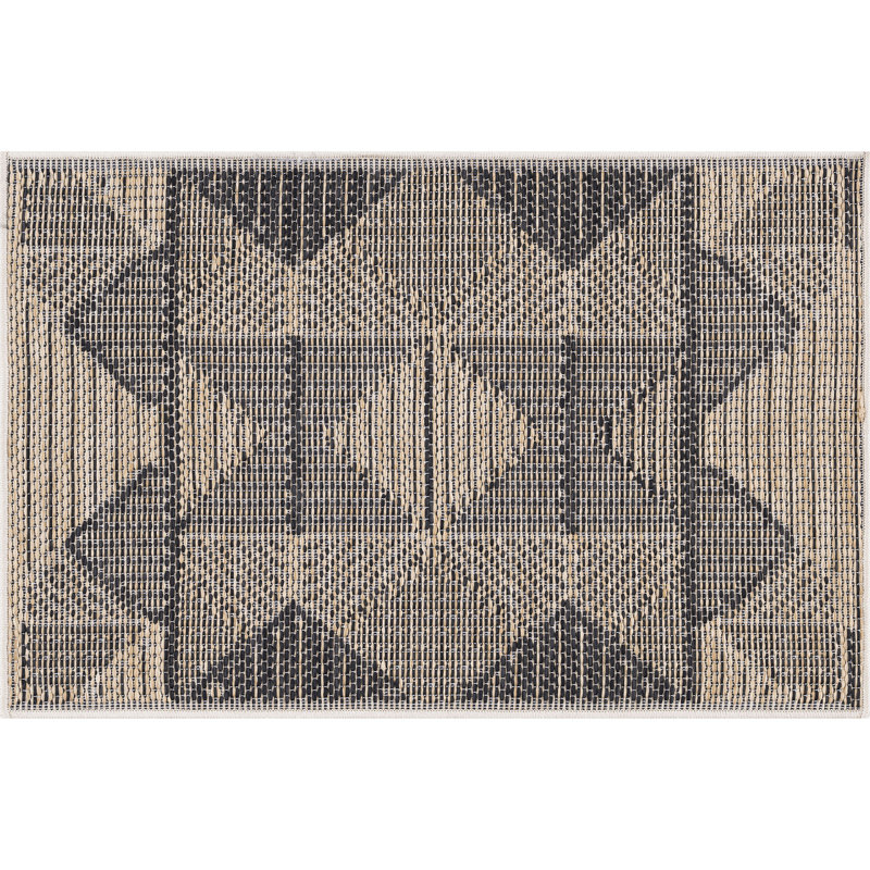 Geometric Indoor/Outdoor Area Rug, Rectangle 2' x 3'
