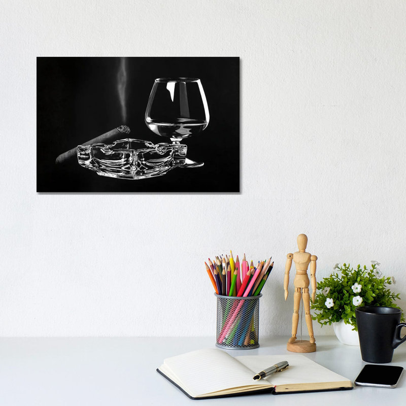 After Hours BW by J.Bello Studio - Wrapped Canvas Print, 20.32 cm H x 30.48 cm W