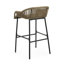 Tabouret de bar d'extérieur brun La Push, ensemble de 2-538191892