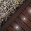 Bollitree Silver Plug-in Integrated LED Metal Deck Light Pack