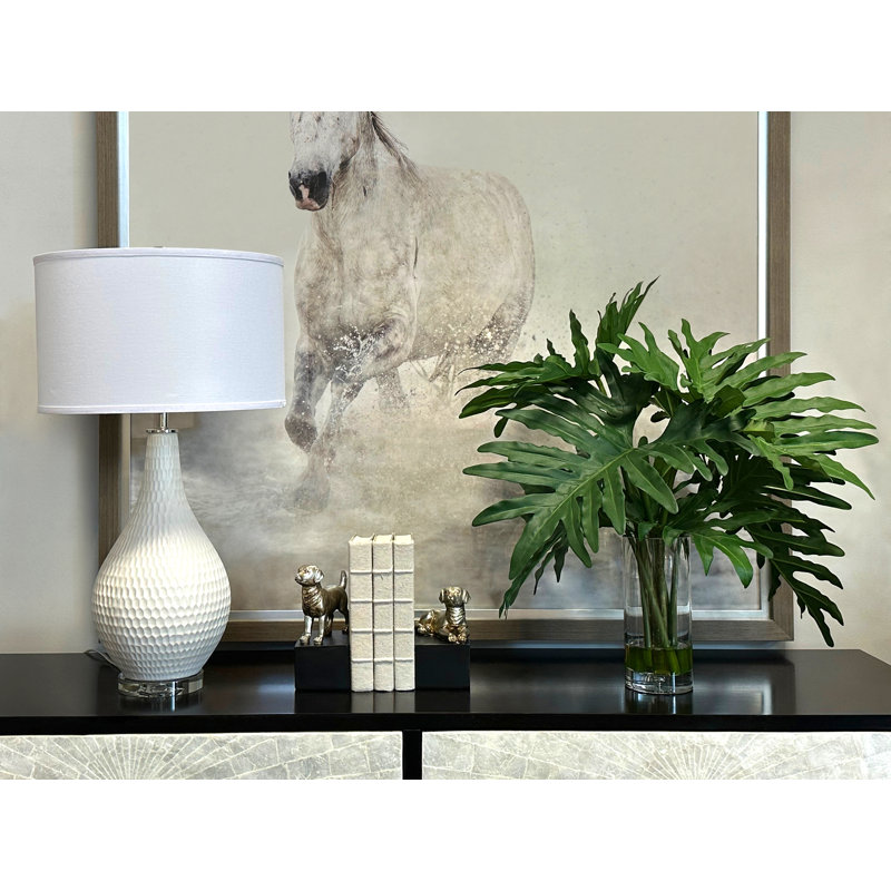 Organic Modern Faux Philodendron, 28"H x 29" W x 29"D