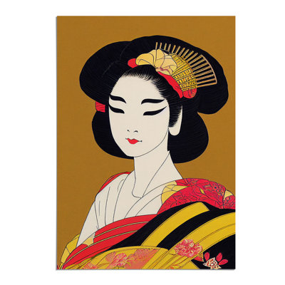Beauty of a Geisha - Wall Art