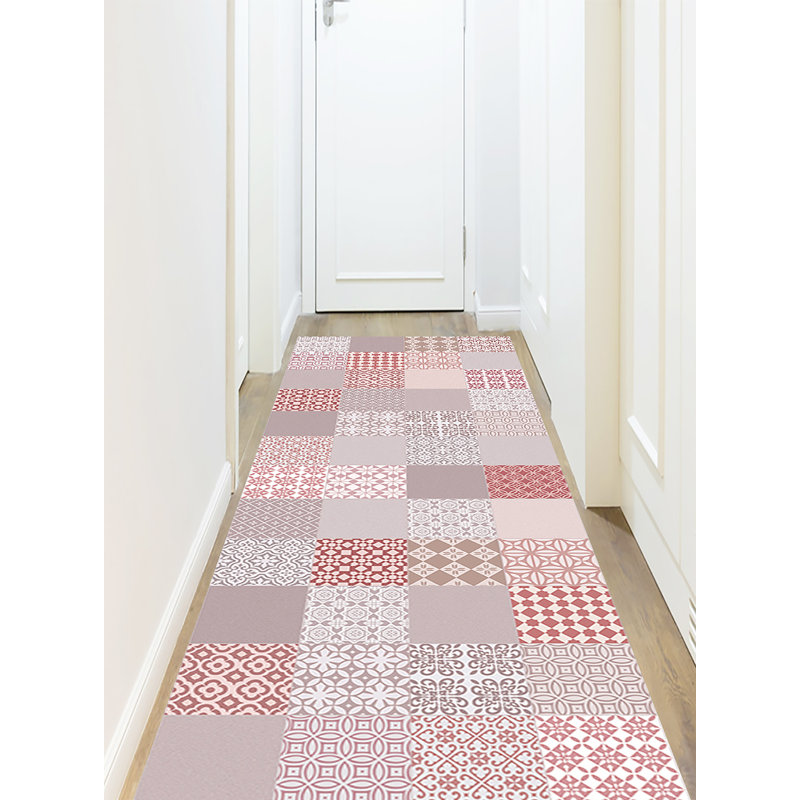 Rhoda Non-Slip Patchwork Doormat, Runner 66 x 250cm