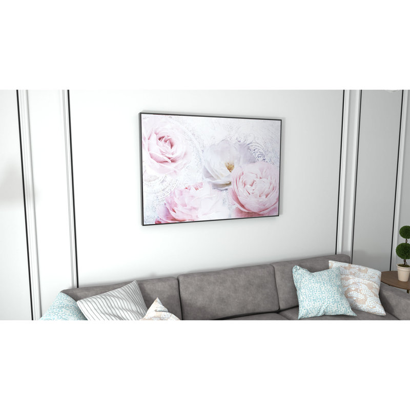 «Perfect Pe pivoines», reproduction d'art sur toile encadrée