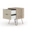 Esopus 2 Drawer Bedside Table Industrial Design