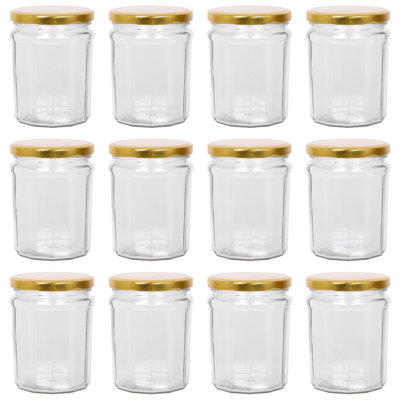 Glass Jar - Set of 12