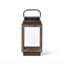 Small Rustic Outdoor Fir Wood And Galvanized Metal Cabin Lantern-1934781332