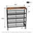 12 Pair Shoe Rack