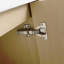 Meuble-lavabo autoportant 48 po et 3 portes d'armoire à fermeture en douceur (emballage KD) - sans le lavabo