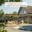 Solar Light Metal Pergola with Adjustable Louvers and Concealed Water Drainage System-105939954