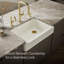 Whitehaven® Self-Trimming 32-1/2" L x 21-9/16" W x 9-5/8" Under-Mount Single-Bowl Sink with Short Apron-13239467