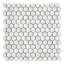 Confetti II™ 1" x 1" Beveled Glass Honeycomb Mosaic Wall & Floor Tile-53641125
