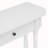Narrow Console Table with Curved Corner-326888006
