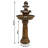 Rueda Weather Resistant Floor Fountain with Light-1360773746