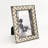 Checkboard Design Metal Picture Frame 4"x6"