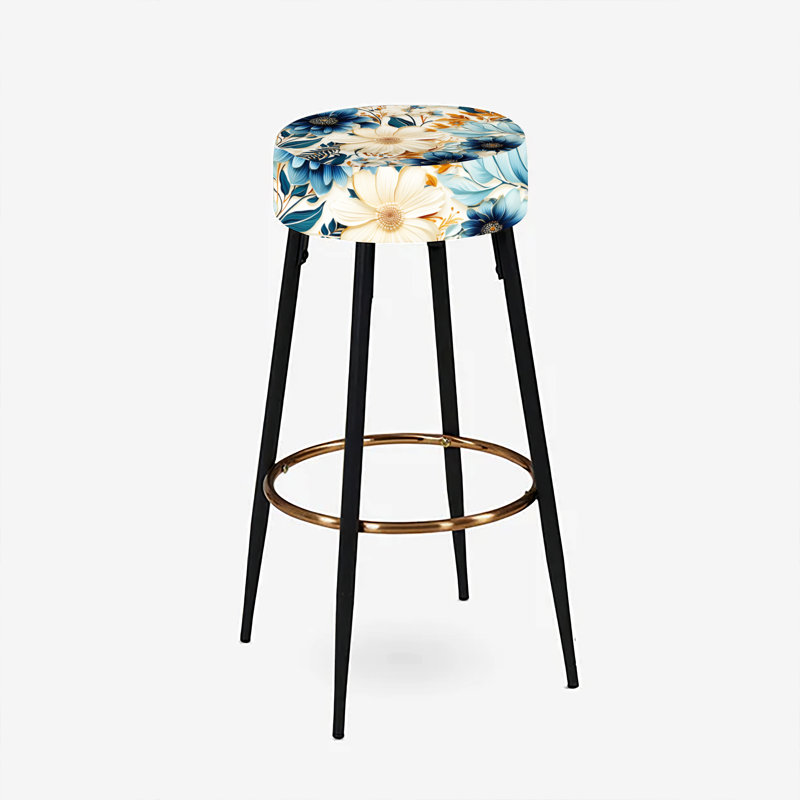 Ensemble de 2 tabourets de bar Boho
