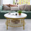 Table basse ronde avec rangement Breyon-953477929