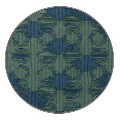 Machine Washable Trellis Gray Area Rug