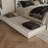  Ronan Wood Platform Bed with Footboard and Trundle-274046602-274046600