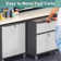Ishia 29.5” W Metal Garage Storage Cabinet with Adjustable Shelves - Durable Tool Cabinet.