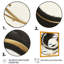 «Black and Gold Curves III» - art mural moderne sur toile-1801902089-1801902088