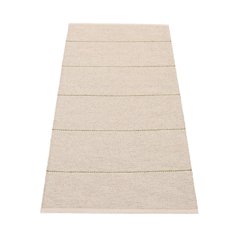 Rug TOM Leaf 2.25 X 4 Ft, Linen, Runner 2'3" x 4'11"