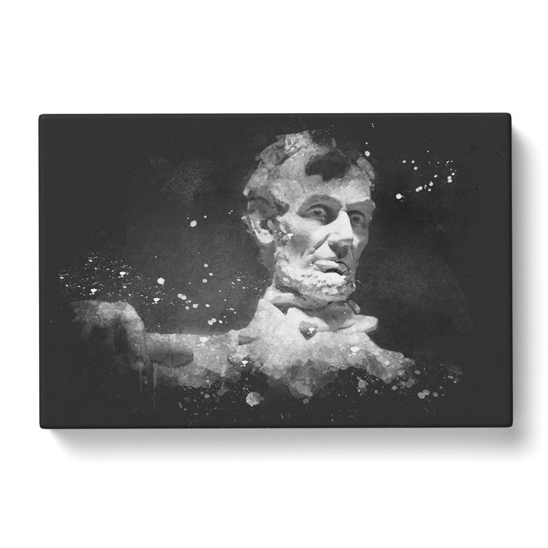 President Lincoln Memorial - Wrapped Canvas, 60cm H x 91cm W x 3cm D
