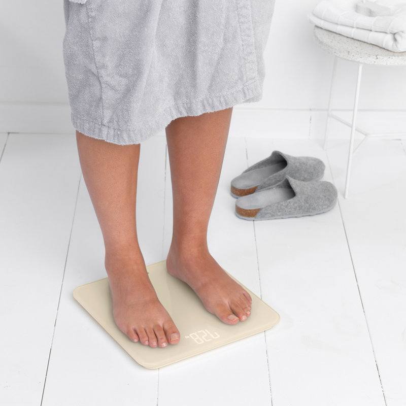 Brabantia Renew Digital Bathroom Scales, Soft Beige