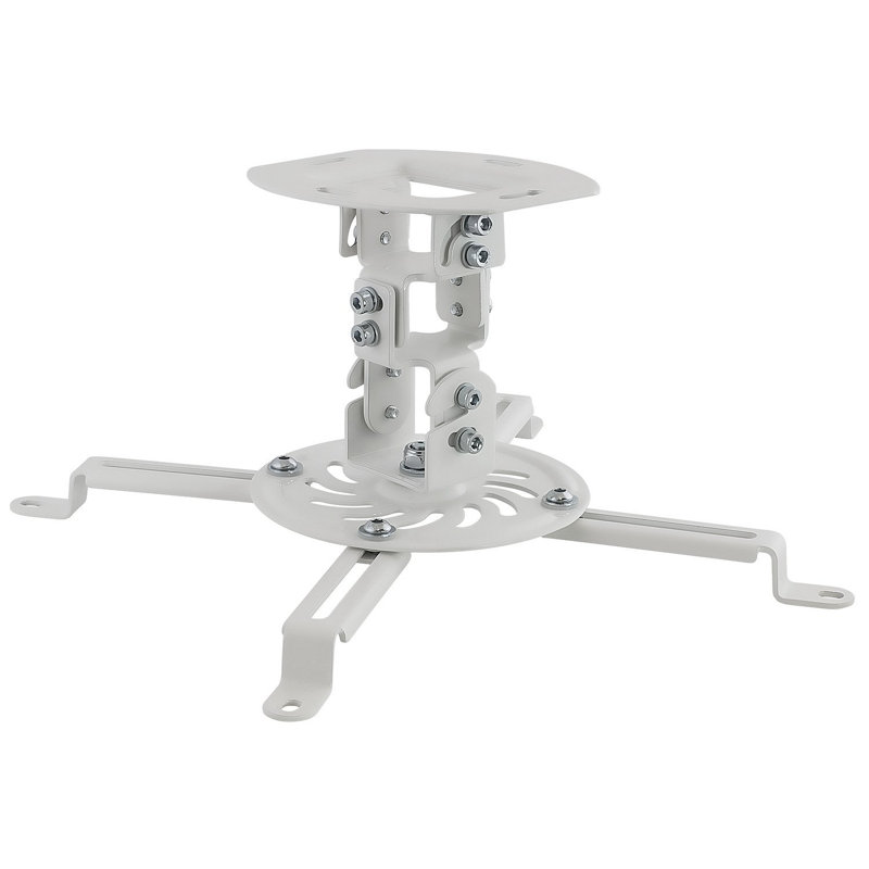 Mount-It! Low Profile Projector Ceiling Mount, 360 Full Motion Rotation with 30 Degree Tilt and Roll