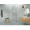 Halo 44 in. x 41 in. x 78 in. 90-degree Fully Frameless Glass Hinged Shower Enclosure