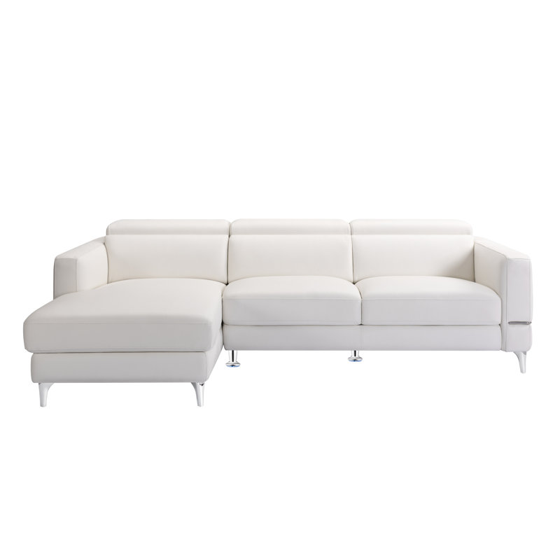 Canapé modulaire 2 pièces Brohel, Accoudoir à gauche (vu de face)