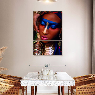 Shuttleworth African Woman Makeup