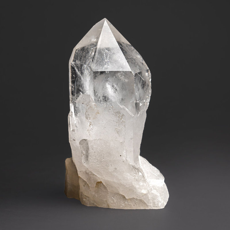 Genuine Polished Clear Quartz Point From Brazil (3.3 Lbs)