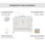 Magnolia Bath Vanity Rectangular Basin S049SWQ-1173233265-1177998964