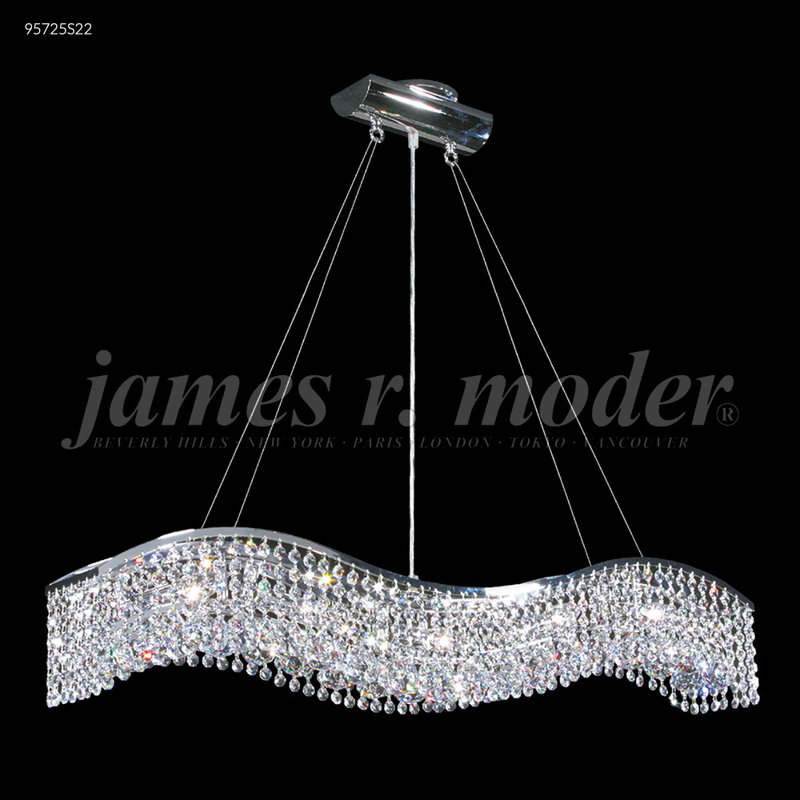 Fashionable Broadway 5 - Light Crystal Chandelier, Imperial