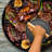 Commercial Chef 7" Cast Iron Round Grill Press with Wood Handle