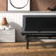 Base de lit simple simple TG - Ajustement facile de la tête et des pieds Acier noir + gris Revêtement sans outils requis 2 moteurs 6000n-1811011145