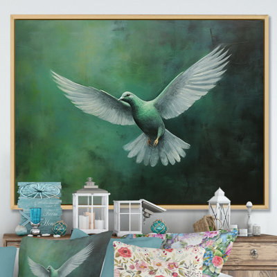 " Teal Dove S Journey I "