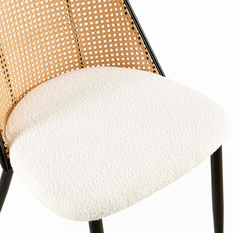 Chaises de salle à manger, Blanc cassé