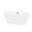 67'' x 32'' Freestanding Soaking Acrylic Bathtub-83845850