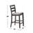 5 Piece Counter Height Dining Set In Grey