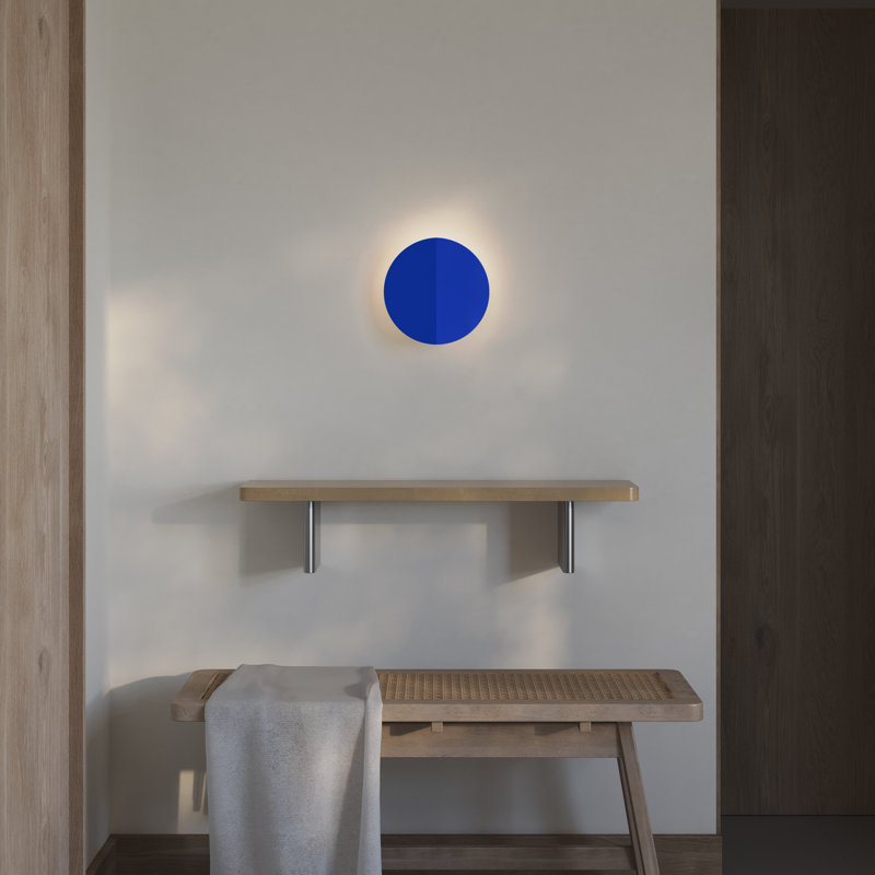 Lune Wall Sconce, Cobalt