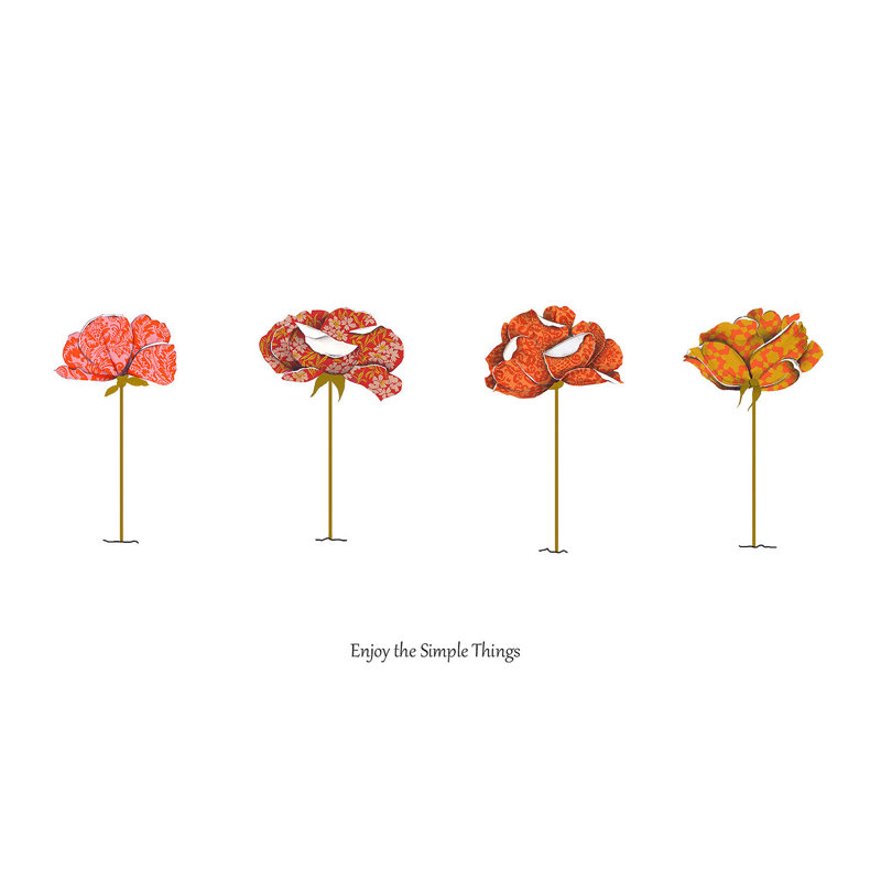 Ensemble de housse de couette en microfibre DiaNoche par Marci Cheary - Enjoy the Simple Things