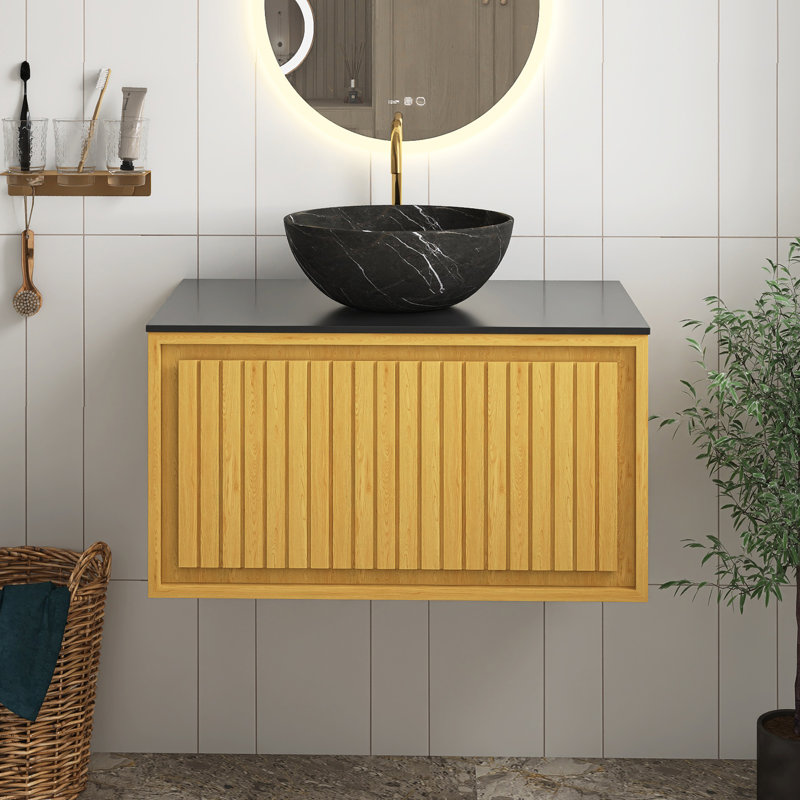 Meuble-lavabo de salle de bain Corolla Oak