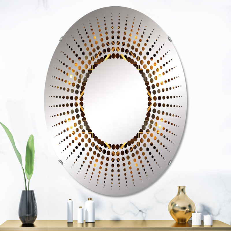 Miroir décoratif Starburst |, 35,4 po x 23,6 po