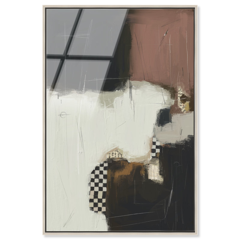 Longing II Print by Oliver Gal, 17"H x 25"W, Silver Floater Frame